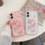 UEEBAI Wave – Coque Transparente pour iPhone 16 6,1", Motif Papillon et étoiles à Paillettes, Coque Fine résistante aux Chocs –