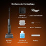 roborock F25 Steam Nettoyeur Vapeur sans Fil, Aspirateur Laveur | Aspiration 25kPa,Haute Température 95°C,Conçu pour S'allonger