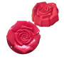 Holzsammlung Grand Moule à Gâteau en Forme de Rose Anti Adhérent en Silicone - Moules de Cuisson Pour Fête en Famille, Entre Ami