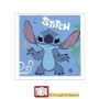 Kit Vaisselle de Fête Disney Stitch & Angel pour 24 Personnes (88 pcs: 24 Assiettes Ø23cm, 24 Assiettes Ø20cm, 24 gobelets 200ml