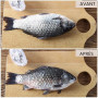 Ulawellor Écailleur à Poisson en PP 2 Pièces Bleu | Prise Ergonomique, Boîte à Écailles avec Couvercle, Trou de Suspension, sans