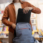 HEDUGO Housse pour Ordinateur Portable Compatible avec MacBook Air/Pro de 13 à 14 Pouces Pochette Rembourré pour Pc Portable Pro