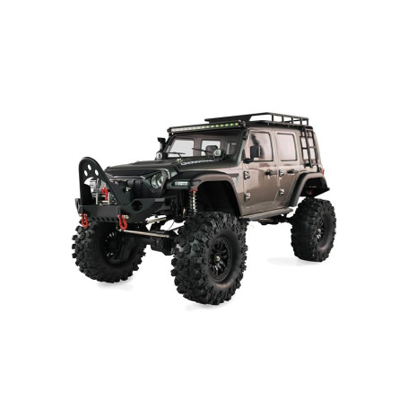Amewi AMXRock Crosstrail Crawler 4WD 1:10 ARTR Anthracite métallisé RC télécommandée