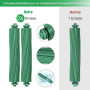 RUKHOOL 505 405 Accessoires pour iRobot Roomba Plus 405/505 / 500/400 / 506/507 Combo Pièces de Rechange pour 405 Kit 2 Brosses