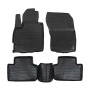 J&J AUTOMOTIVE Tapis de Sol en Caoutchouc 3D Exclusive pour Mitsubishi ASX 2010-2019, Bord Haut, Noir, Antidérapant, Toutes Sais