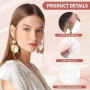 Lot de 500 Patchs de Support pour Lobes d'Oreilles, Transparents et Patchs Autocollants pour Oreilles Tombantes, Patches pour Bo