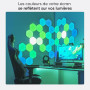 Nanoleaf Shapes Hexagone Kit de Démarrage, 9 Panneaux Lumineux LED Connectés - Appliques Murales Luminaires Intérieur Modulaires