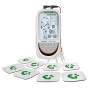 TESMED TE-880R Plus: Électrostimulateur TENS, EMS & Massage, Rechargeable | Électrostimulateur musculaire, 73 programmes dont 2