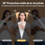 Anti-Espion Verre Trempé pour Samsung Galaxy S25 Ultra, [Compatible Empreinte Digitale ID] [2 pièces] Anti-Spy Privacy Film Prot