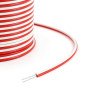URCIANOW Câble électrique 24AWG 2 conducteurs polarité 10m | Fil cuivre étamé 0,2mm². Rouge (+) Blanc (-). Pour bandes LED 12V/2