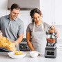 Ninja Robot Culinaire et Mélangeur 3 en 1 Avec 5 Programmes Automatiques : Mélange, Hache, Purée, Bol de 1,8 L, Carafe de 2,1 L,