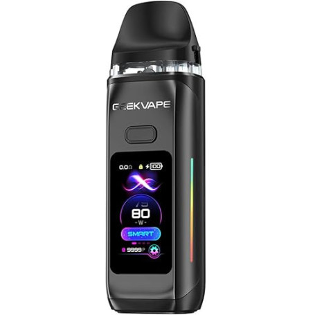 GEEKVAPE Digi Max R Kit 80W 3000mAh Batterie E-Cigarette with 5ml GeekVape Jr Pod Cartouche + (J Coil 0.4ohm+0.6ohm) | Sans nico