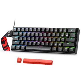 Redragon K617 HE Clavier Mecanique Filaire 60 61 Touches Hall Magnetique | Clavier mecanique filaire 60 61 touches actionnement