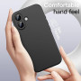 JETech Coque Silicone Magnétique pour iPhone 16, Noir | Compatible avec MagSafe, Toucher Soyeux, Protection Complète de l'Object