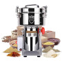 Goldtouch - Moulin à grains de 2000 g, moulin électrique à grain en acier inoxydable de 3600 W, machine de pulvérisation à haute