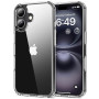 HOOMIL Coque pour iPhone 16, Anti-Jaunissement, Transparente | Antichoc, Résistant aux Rayures, Étui Housse de Téléphone Protect