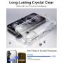 HOOMIL Coque pour iPhone 16, Anti-Jaunissement, Transparente | Antichoc, Résistant aux Rayures, Étui Housse de Téléphone Protect