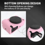 Rieibi Coque en silicone pour appareil photo Canon EOS R50 V - Rose - Housse de protection souple pour appareil photo Canon EOS
