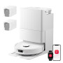 roborock Qrevo S Pro Set Robot Aspirateur Laveur, Anti-enchevêtrements | 18500Pa, 45°C Séchage à l'air Chaud, 75°C Autonettoyant