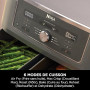 Ninja Air Fryer Dual Zone MAX numérique, Friteuse à air chaud, 6en1 DZ400EU | grande capacité, 9,5 L, Sans huile, Air Fry, Crous
