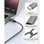 Cable USB C vers HDMI 2M, Câble Type C vers HDMI 4K, Thunderbolt 4/3 vers HDMI Compatible pour MacBook Pro 2023/Air 2022, iMac,