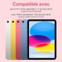 aMZCaSE Clavier pour iPad 10/11 Ème Gen(10.9Pouces 2022/11 A16 2025) avec Housse de Protection Rotative à 360° Porte-Stylet étui