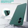 binandteam Coque pour Samsung Galaxy A07 4G (6.7") avec 2 Verre Trempé Protection écran,Housse Liquide Souple en Silicone TPU An