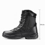 NORTIV 8 Bottes Hautes Militaires Rangers Homme | Antidérapante Botte de Combat Tactique Moto, Bottine pour extérieur Durable, C