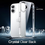 JETech Coque pour iPhone 16 Plus, Transparent | Anti-Jaunissement, Antichoc, Dos PC Rigide Résistant aux Rayures, Étui Housse Bu