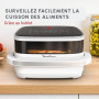 Moulinex - Easy Fry XL Surface et Pizza Air Fryer YY5876FB - 4 L - Blanc | Air fryer double resistance pour cuire 1kg de frites