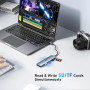 BENFEI Hub USB C 7-en-1 avec HDMI(4K@60Hz), 2 USB-A, 1 USB-C Data, 100W de Charge, Lecteur de Carte SD/TF,Compatible avec MacBoo