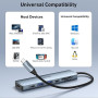 BENFEI Hub USB C 7-en-1 avec HDMI(4K@60Hz), 2 USB-A, 1 USB-C Data, 100W de Charge, Lecteur de Carte SD/TF,Compatible avec MacBoo