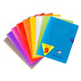 Clairefontaine 293751AMZC Lot de 9 Cahiers Agrafés Mimesys - 17x22cm - 48 Pages Grands Carreaux - Papier Blanc 90g - Couverture