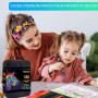Efimeso 168 Couleurs Feutres Coloriage Adulte, Stylo Feutre Double Pointe Fine pour enfants,Feutre Pinceaux Aquarelle Marqueurs