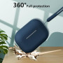 KOKOKA Coque Étui Compatible avec AirPods Pro 2/1 2023/2022/2019 avec Kit de Nettoyage et Lanière en Silicone, Housse en Silicon