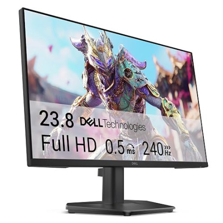 Dell 24 FHD IPS Moniteur Gaming SE2426HG, 240Hz, 0,5ms, FreeSync Premium | 0.5ms, AMD FreeSync Premium, 99% sRGB, HDR10, VESA (1