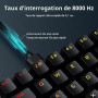MCHOSE Ace 60 Pro HE Clavier Magnétique, Clavier Filaire 60% | 8000Hz Rapid Trigger, Précision RT 0,01 mm, Actionnement Réglable