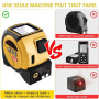 VOBOR 40m Télémètre Laser 3 en 1, Ruban à Mesurer 5m, USB-C Rechargeable, Écran LCD, Modes Pythagore, Surface et Volume, Crochet