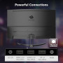 Z-Edge Ecran Pc Gamer Incurvé 32" 240Hz FHD 1500R 1ms FreeSync Grand Écran | Lunette ultra-fine, HDMI2.0 & DP1.4, 3500:1, VESA 1