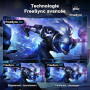 Minifire Ecran PC Gamer Incurvé 24 Pouces 160Hz, FHD 1920x1080P, 110% sRGB | 1500R, Adaptive Sync, 3000:1,HDR, VESA 75x75mm, Inc