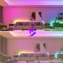 Macchiatto Ruban LED Néon 10M, DIY Bande LED avec APP/Télécommande, Synchronisation Musicale, Néon LED Chambre Gaming, Imperméab