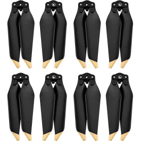Lot de 8 hélices pour DJI Mavic Pro/Mavic Pro Platinum - Lames à faible bruit - Accessoires pour drone DJI Mavic Pro/Mavic Pro P