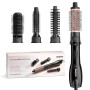 BaByliss Smooth Finish 1200 – Brosse Soufflante 4‑en‑1 pour Sécher, Lisser, Donner du Volume & Coiffer, Technologie Ionique & Cé