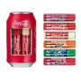 Lip Smacker - Collection Canettes Coca-Cola - Ensemble Baumes à Lèvres de Différents Parfums - Cadeau Sucré en Canette Classique