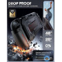 Mumba Coque pour Nintendo Switch 2 (2025) avec Support Rabattable [Titan] Protection Dockable Poignée Ergonomique [Joy-Con à Ret