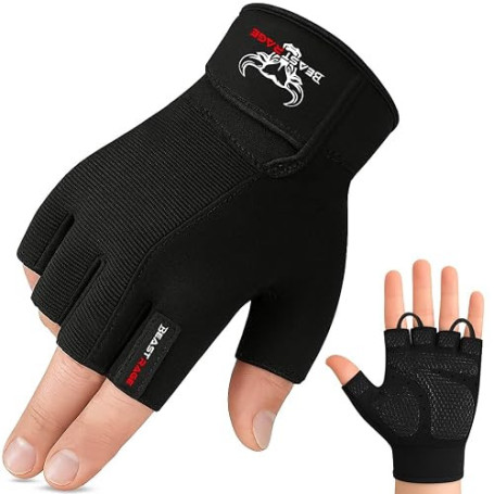 Beast Rage Gants de Fitness Musculation Homme et Femme Exercice Entraînements Gants Sport Gym Cyclisme Gymnastique Halterophilie