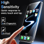 JETech Verre Trempé pour iPhone 17 Pro Max, Lot de 2+2 | Avec Protection d'Objectif Caméra, Protection D'écran Transparent HD, P
