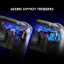 HEXGAMING Manette pour ps5,ULTIMATE PRO Controller pour ps5/PC/Mobile | avec 4 Palette / 8 Joysticks Hall Effect/Câble de Charge