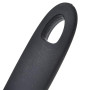 Spatule Ronde Large en Silicone, Spatule de Cuisine à Fente Antiadhésive avec Trou pour Crêpes œufs Poisson