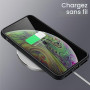 JETech Coque Silicone pour iPhone XS et iPhone X, Noir | Toucher Soyeux, Étui Housse Protection Antichoc, Résistant aux Rayures,